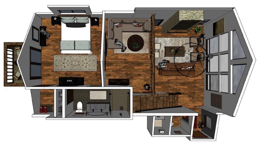 Chic Retreat Indoor Outdoor Fireplace, Private Jacuzzi, Great Location! استيس بارك الغرفة الصورة
